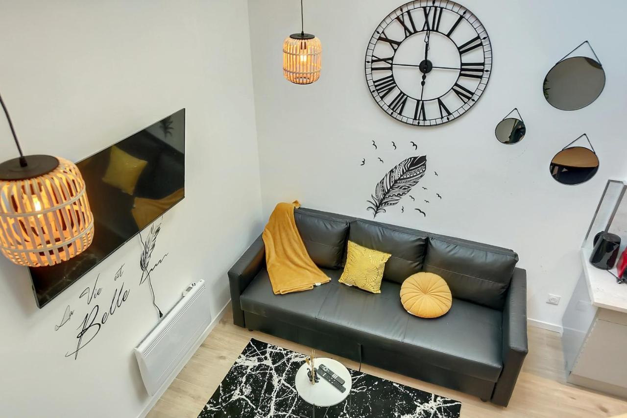 Sublime Appart Renove Duplex Centre Ville 4Pers Wifi Saint-Quentin  Exterior foto