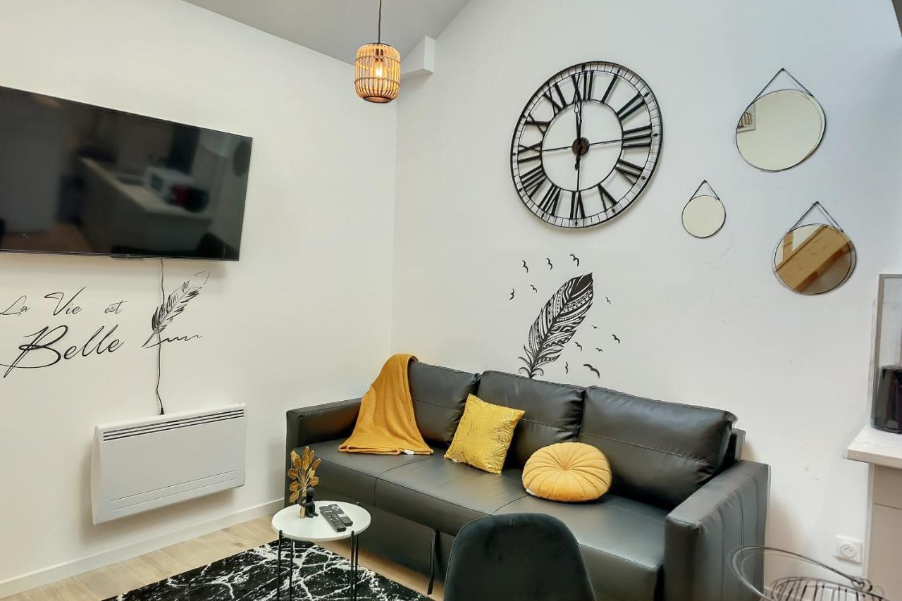 Sublime Appart Renove Duplex Centre Ville 4Pers Wifi Saint-Quentin  Exterior foto
