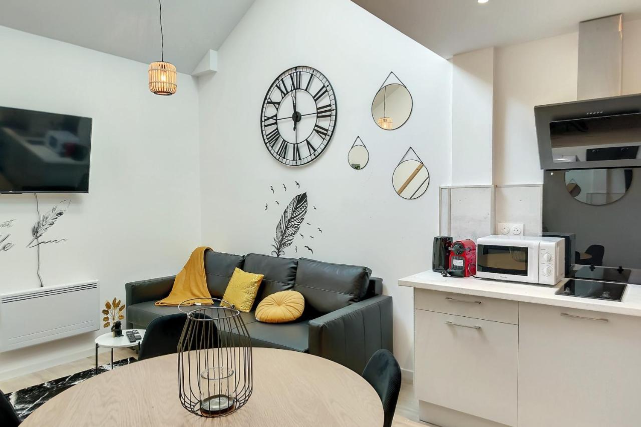Sublime Appart Renove Duplex Centre Ville 4Pers Wifi Saint-Quentin  Exterior foto